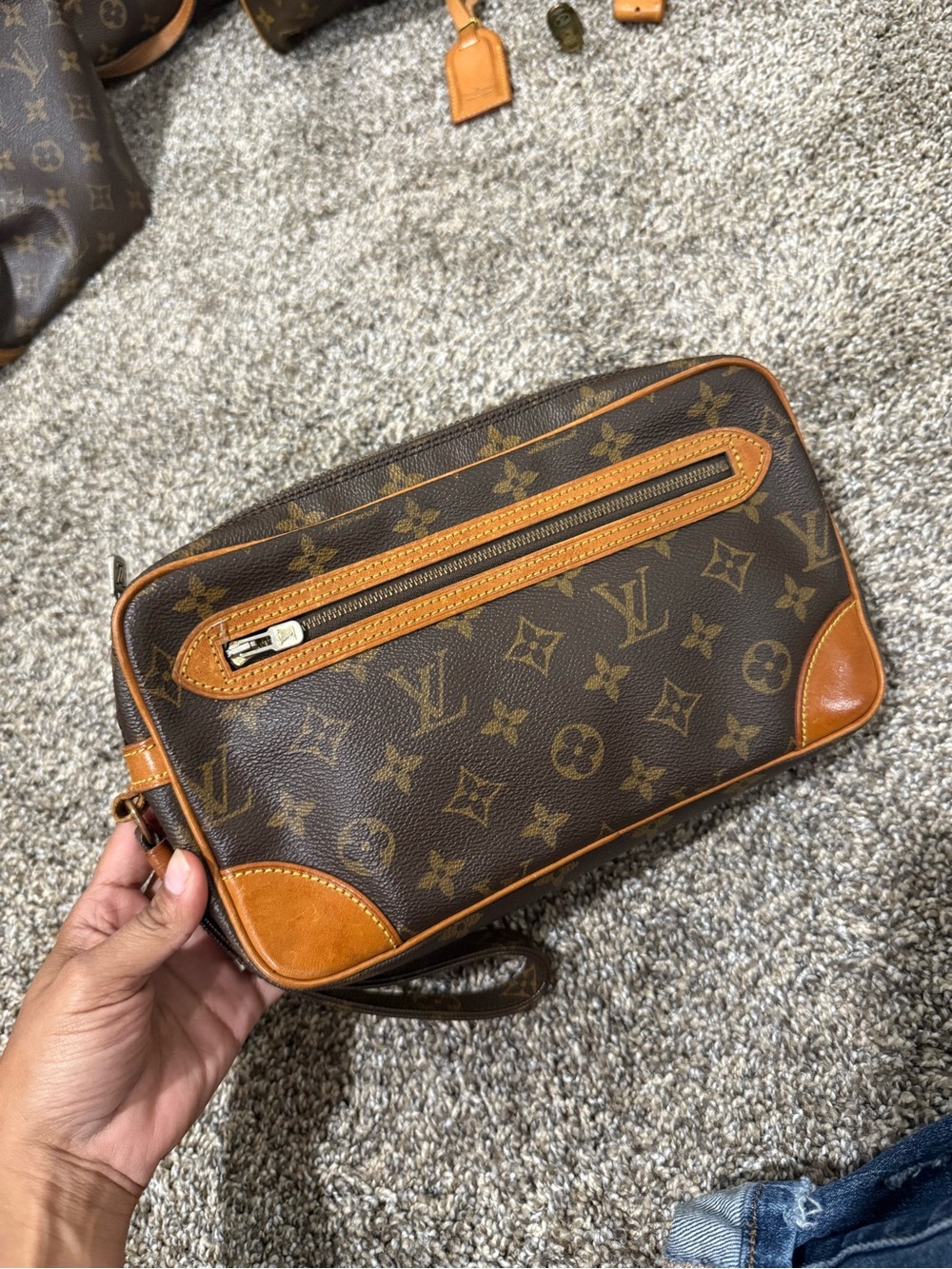 Authentic Louis Vuitton Monogram Marly Dragonne GM